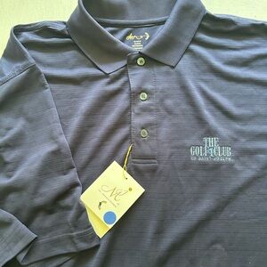 Navy Blue Golf Club Polo Shirt